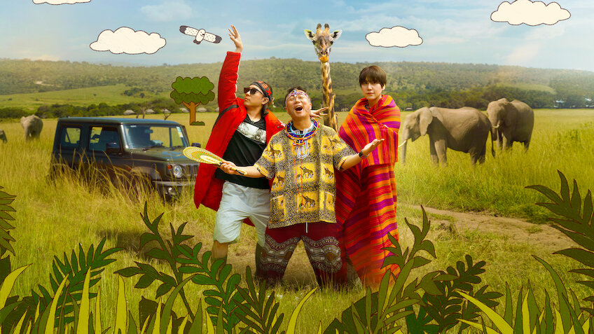 Trzech błaznów w Kenii